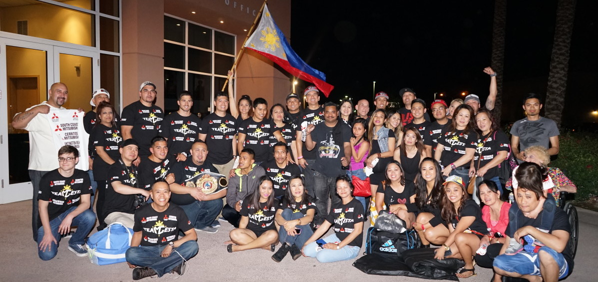 No Mercy Fans at Carlos Molina Fight