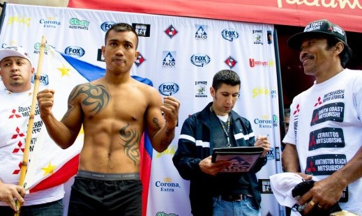 Gesta vs. Arceo Official Weigh-In Results