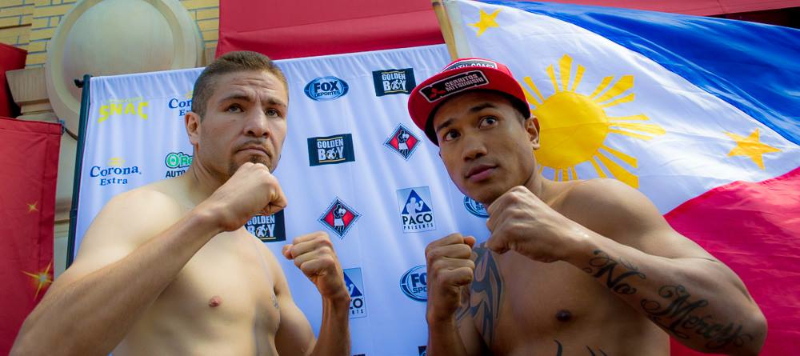 Mercito Gesta vs. Luis Arceo Official Weigh-In Results