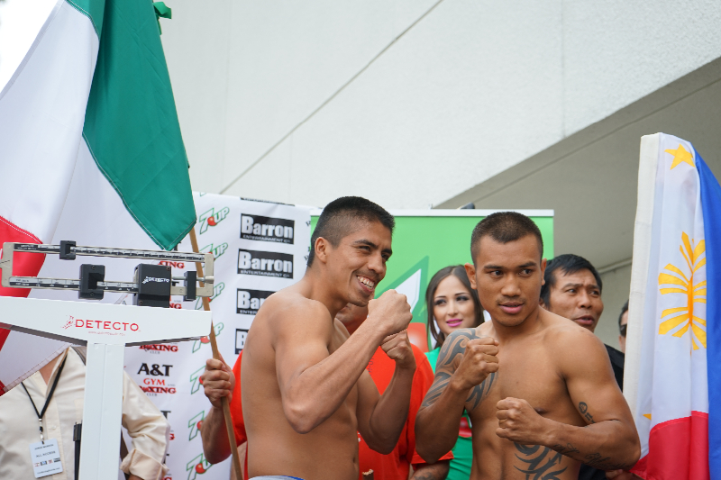 Mercito Gesta vs. Edgar Riovalle Official Weigh-In Results