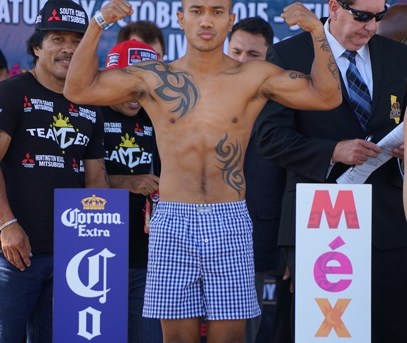 Gesta vs. Gonzalez Official Weigh-In