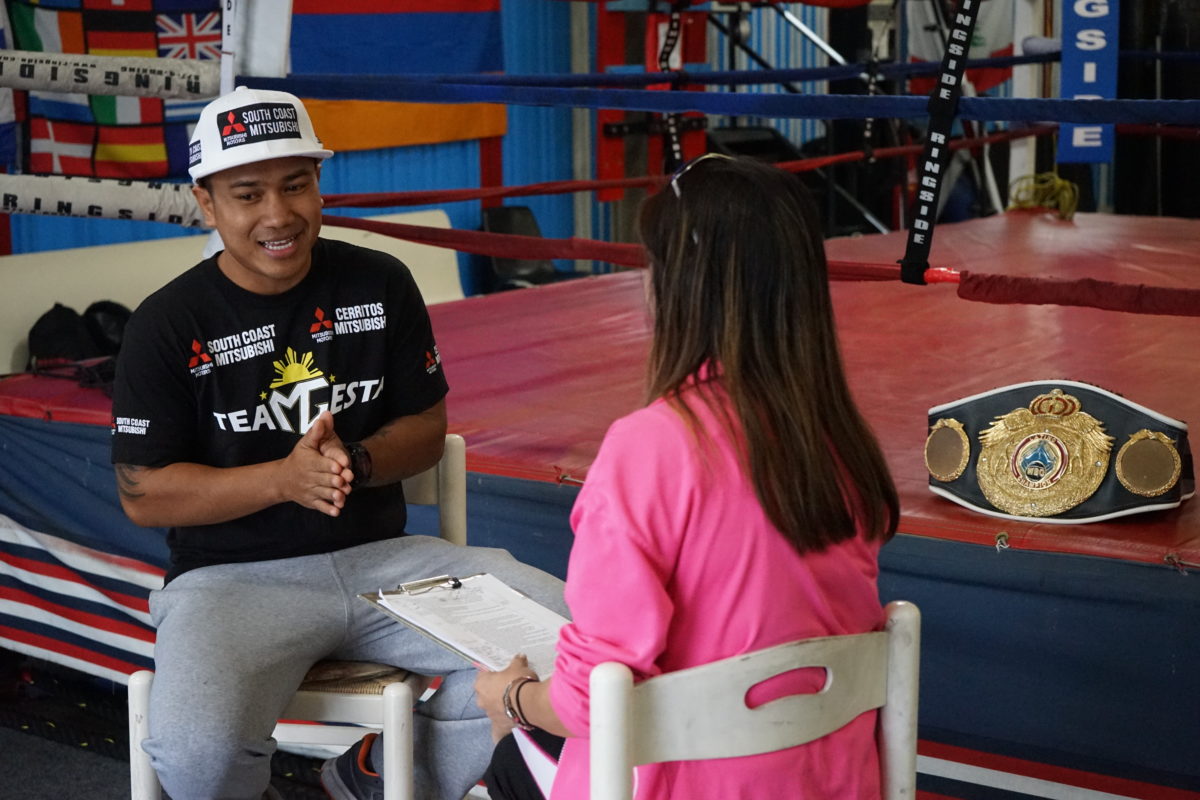 Mercito “No Mercy” Gesta Back In The Gym