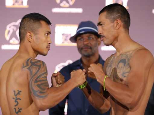 Gesta vs. Honorio Official Weigh-In