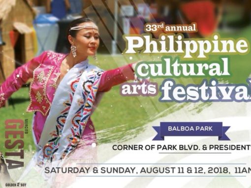 Supporting the 33rd Annual Philippine Cultural Arts Festival