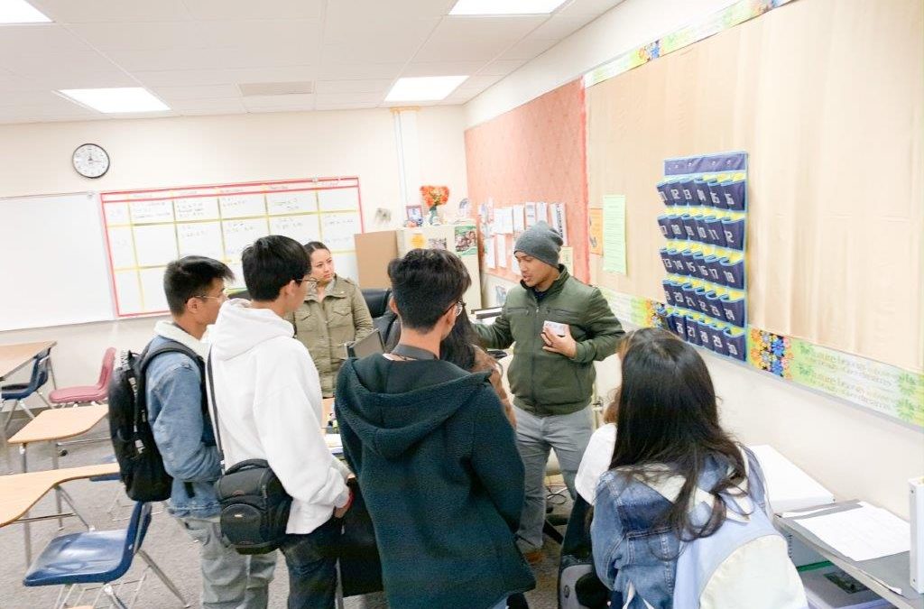 Mercito “No Mercy” Gesta Mentoring Young Students at Project Agapay