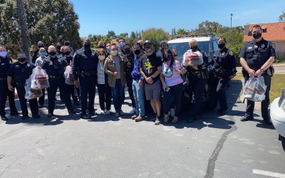 Mercito “No Mercy” Gesta Giving Back to Our Brave Heroes San Diego Police Department