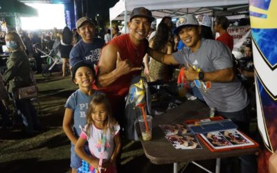 Mercito Gesta Supporting the Taste of the Philippines in San Diego